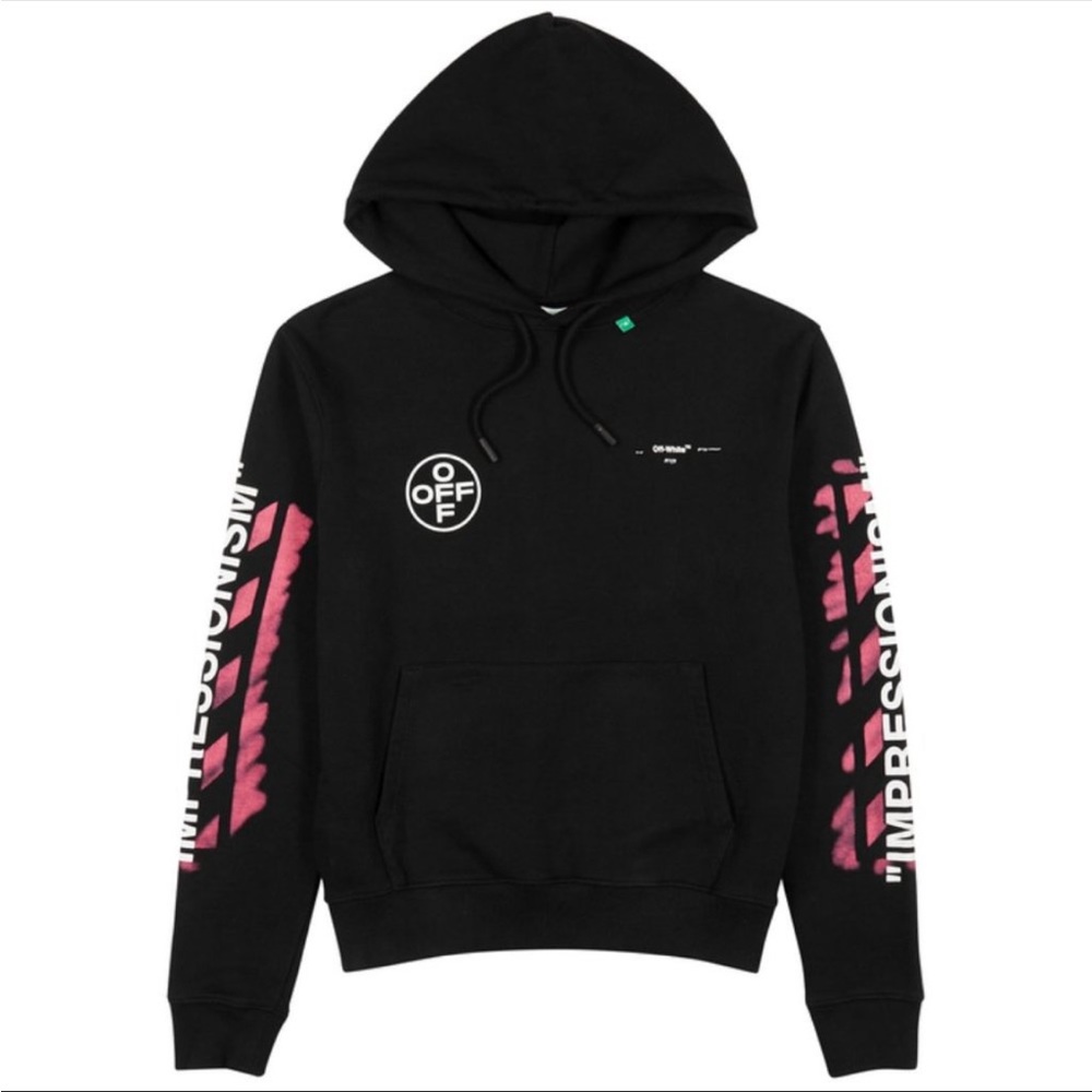 Off White Diag Stencil Hoodie